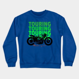 Touring Motorcyle Crewneck Sweatshirt